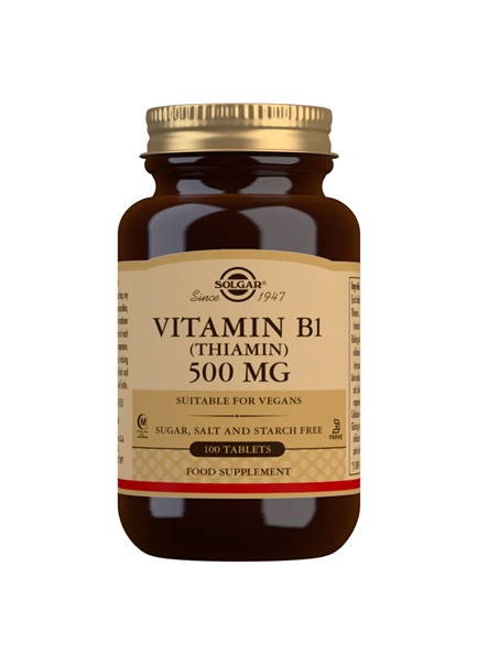 Solgar - Vitamin B-1 500mg (100 Tabs)